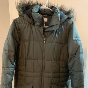 Columbia Jacket Gray with hood